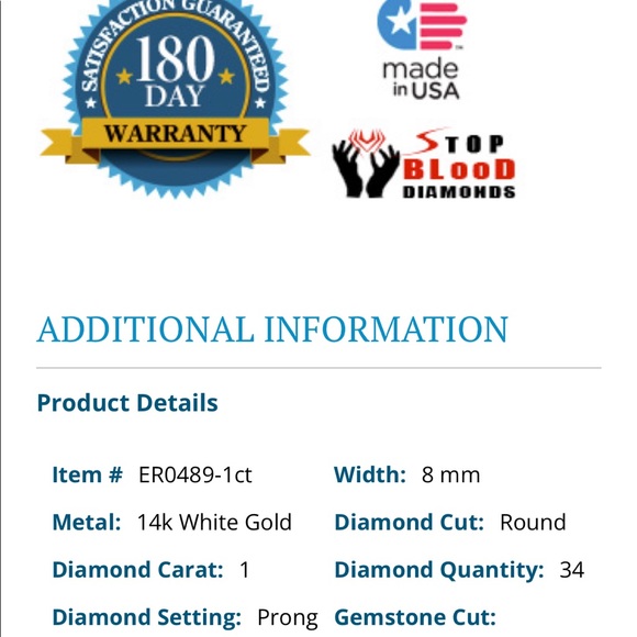 💎 Pompeii 3 1 ct. tw. 14k gold screw back earrings - Picture 11 of 16